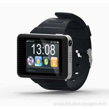 New GSM Sports Smart Watch Mobile Phone, Bluetooth Pair for iPhone or Android Phone Camera Hemi